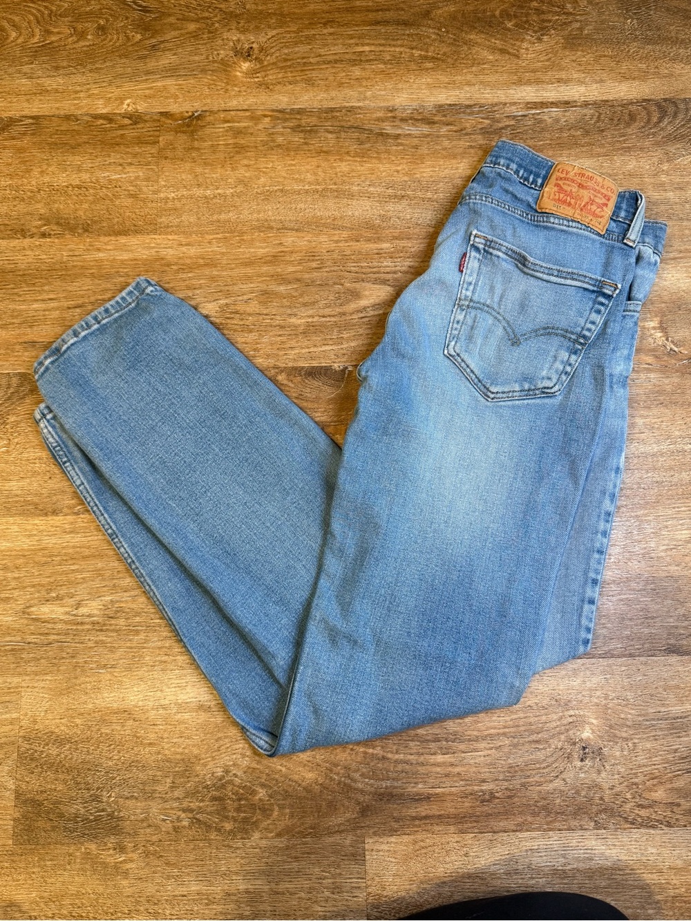 Levi's Light Blue Straight Jeans